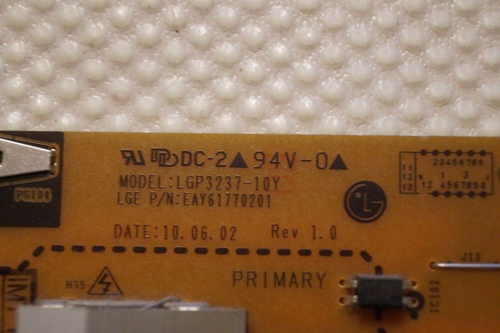 NETZTEIL EAY61770201 REV 1.0 LGP3237-10Y FÜR 37 \"L